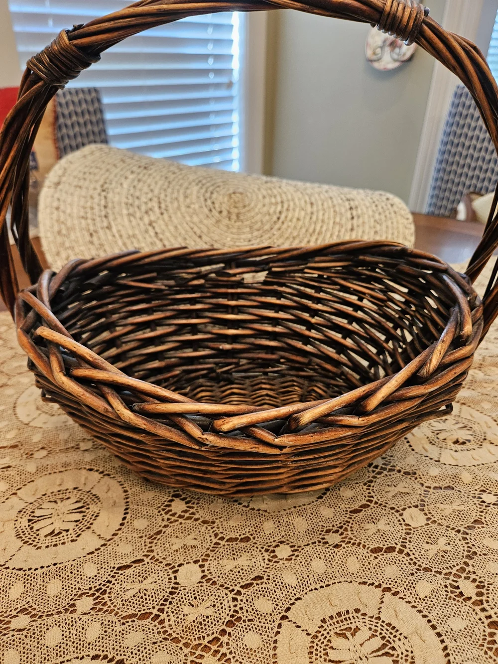 Woven Decorative Basket - Brown
